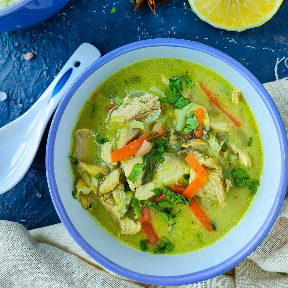Chicken Talumein Soup